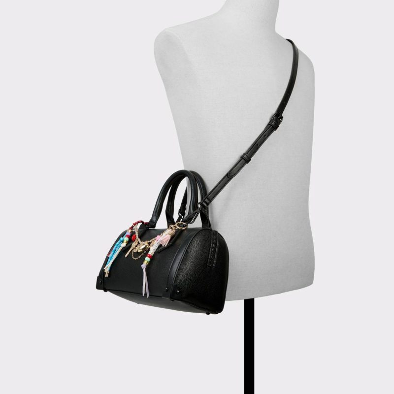Women Aldo Eastyn Black/Black Women's Top Handle Bags Top Handle Bags Black/Black - Image 4