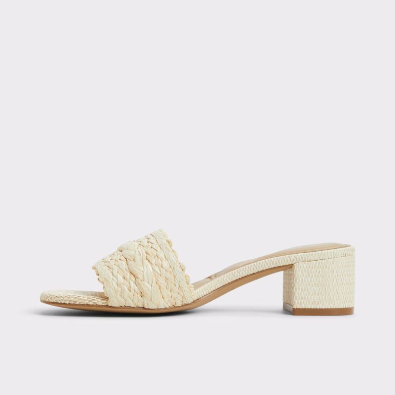 Women Aldo Heels Claudina Natural Women's Block Heels Natural - Image 3