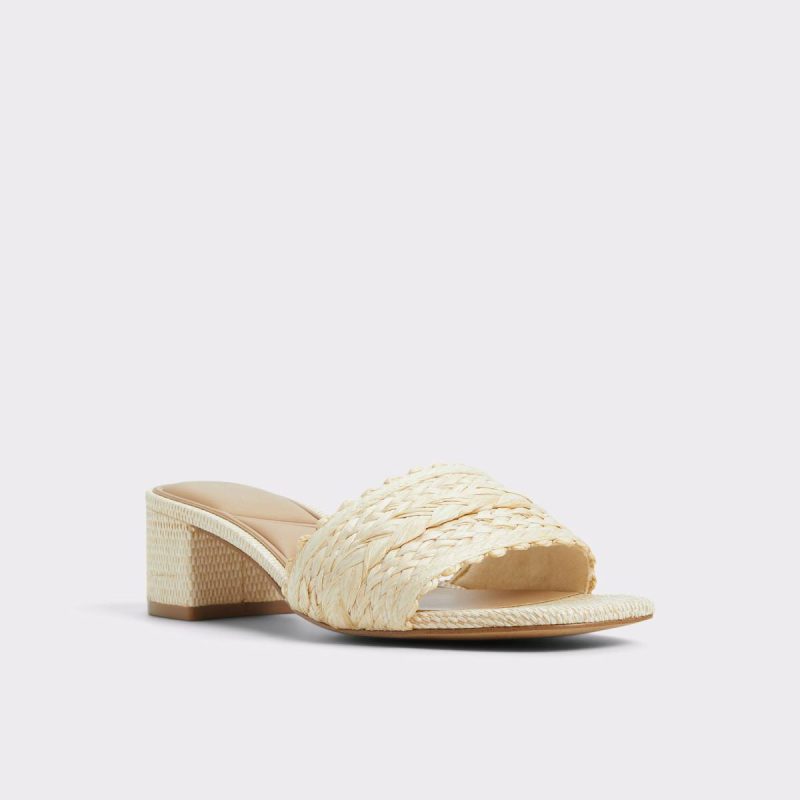 Women Aldo Heels Claudina Natural Women's Block Heels Natural - Image 4