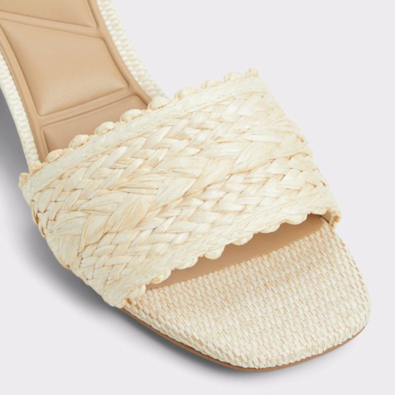 Women Aldo Heels Claudina Natural Women's Block Heels Natural - Image 5