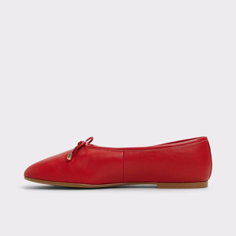Women Aldo Red Ballet Flats Joselie Red Women's Ballet Flats - Image 4