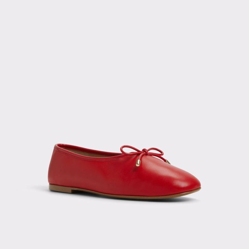 Women Aldo Red Ballet Flats Joselie Red Women's Ballet Flats - Image 5