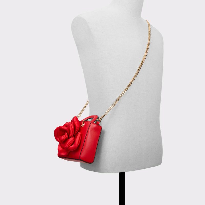 Women Aldo Red Redrosesx Red Women's Shoulder Bags Shoulder Bags - Image 5