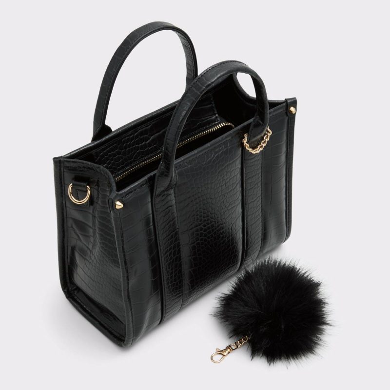 Women Aldo Ririix Black Women's Tote & Satchel Bags Tote & Satchel Bags Black - Image 3