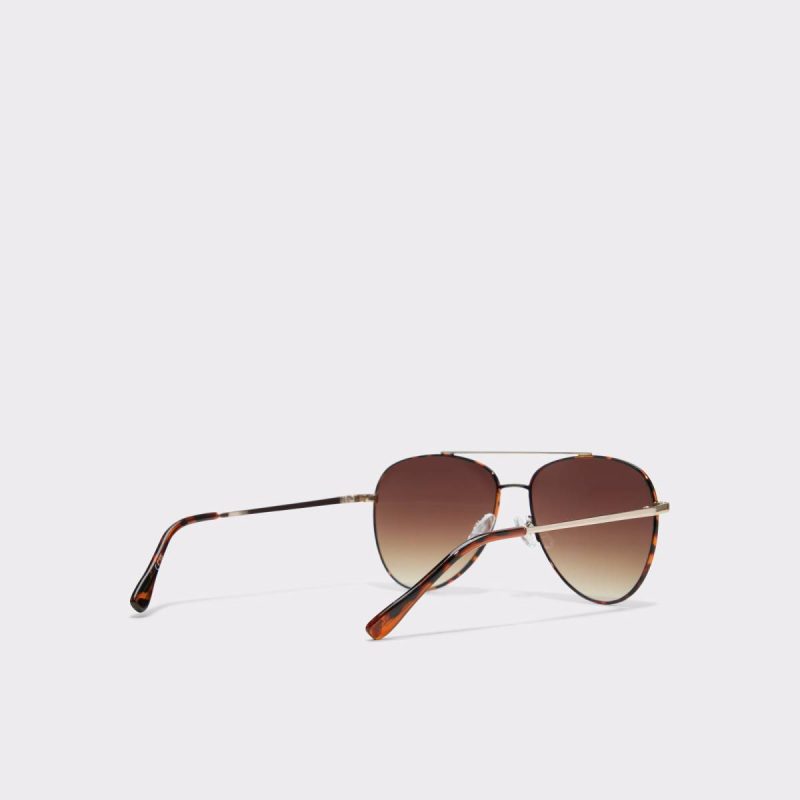 Women Aldo Sunglasses Arilicanx Other Brown Women's Aviator Other Brown - Image 3