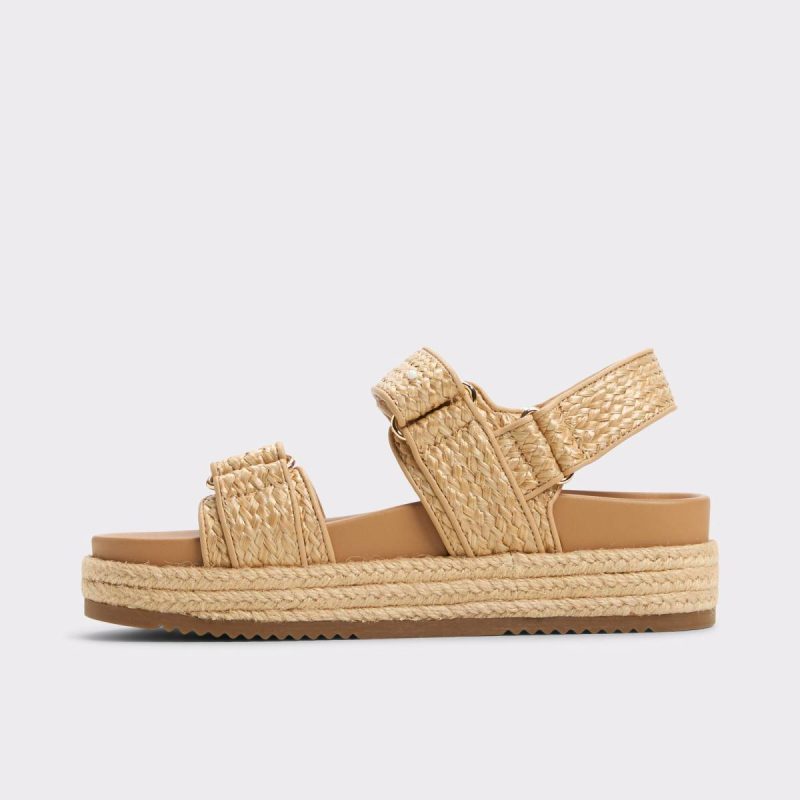 Women Aldo Sunhaven Open Natural Women's Travel Essentials Open Natural Sandals - Image 3