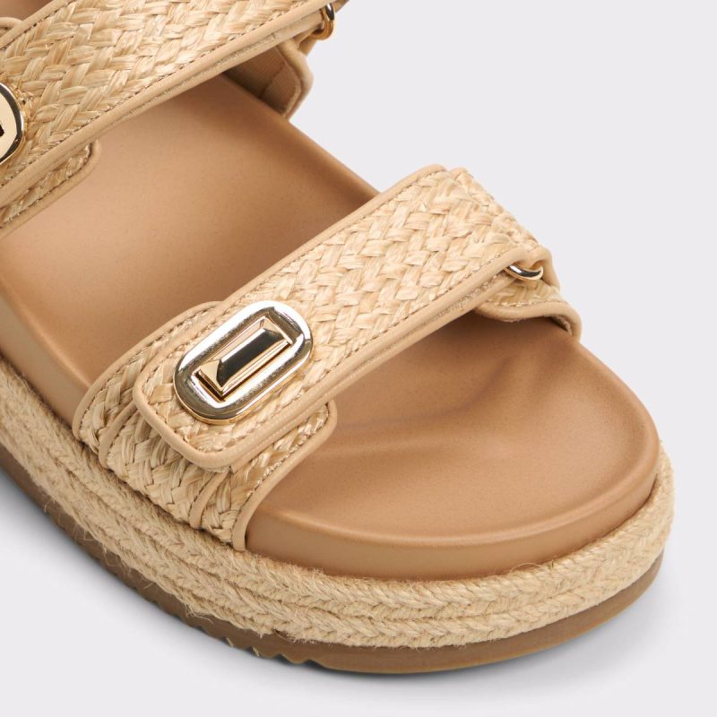 Women Aldo Sunhaven Open Natural Women's Travel Essentials Open Natural Sandals - Image 5