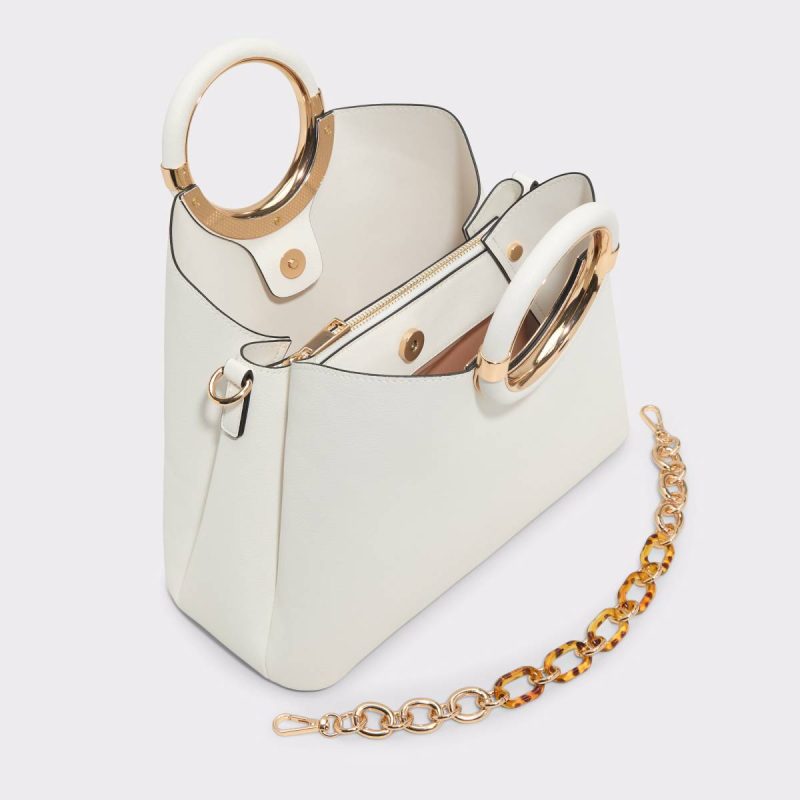 Women Aldo Top Handle Bags Medium Beige Dovieex Medium Beige Women's Top Handle Bags - Image 3