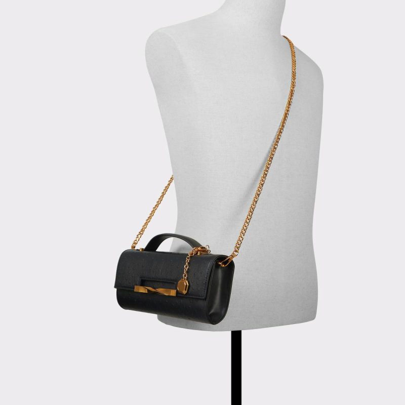 Women Black Clutches & Evening Bags Noviex Black Women's Clutches & Evening Bags Aldo - Image 4