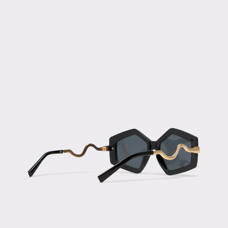 Women Black/Gold Multi Sunglasses Biwia Black/Gold Multi Women's Sunglasses Aldo - Image 3
