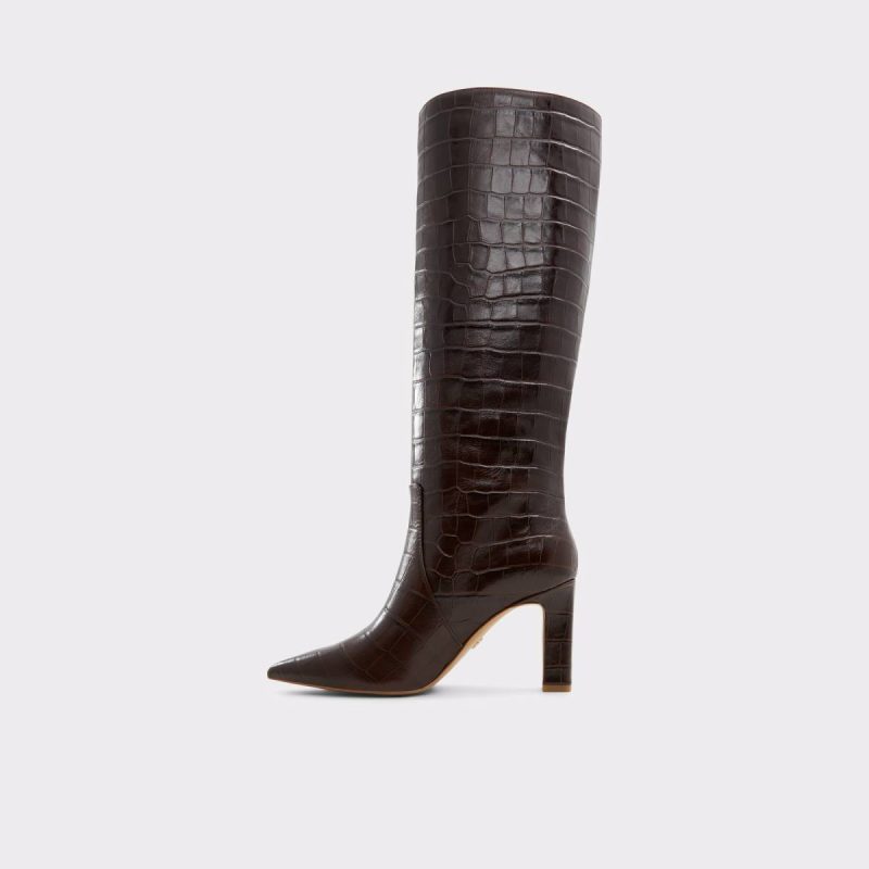 Women Boots Cadigoder Dark Brown Women's Dress Boots Dark Brown Aldo - Image 3