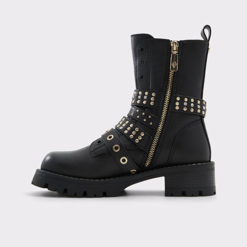 Women Boots Vortexia Other Black Women's Combat Boots Other Black Aldo - Image 4