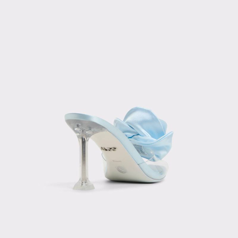 Women Cinderellamule Light Blue Women's Disney Aldo Light Blue Heels - Image 3