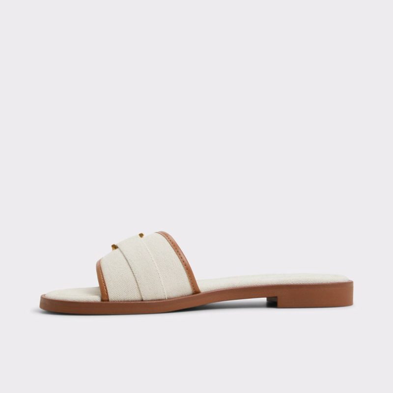 Women Dallaedar White Combo Women's Flat Sandals White Combo Sandals Aldo - Image 3