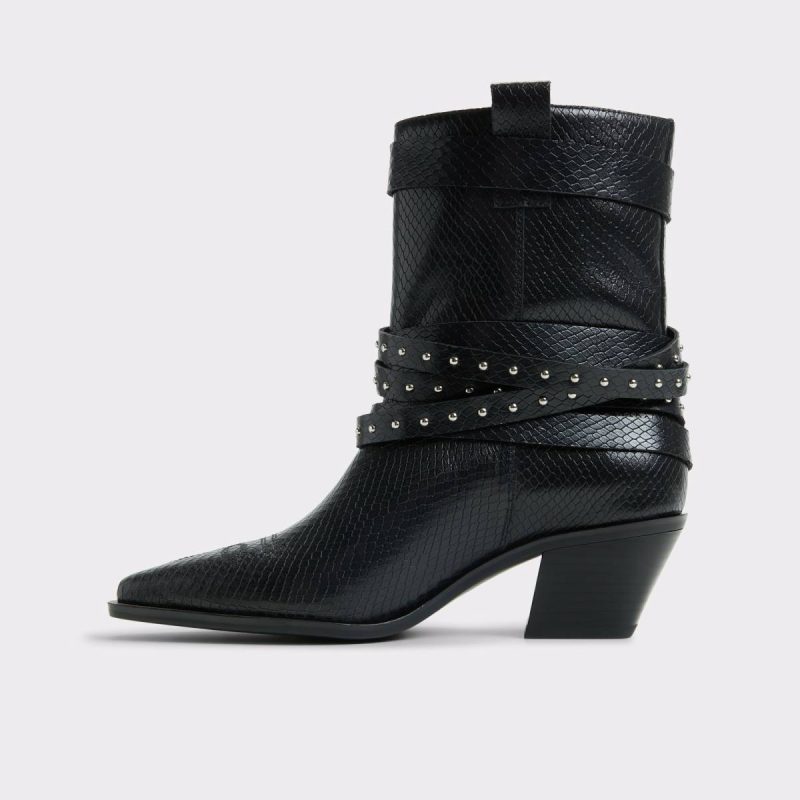 Women Emberlynx Black Women's Western And Cowboy Boots Boots Black Aldo - Image 4