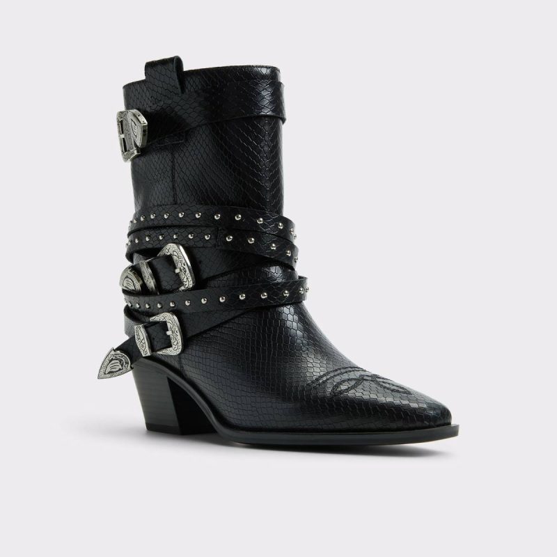 Women Emberlynx Black Women's Western And Cowboy Boots Boots Black Aldo - Image 5