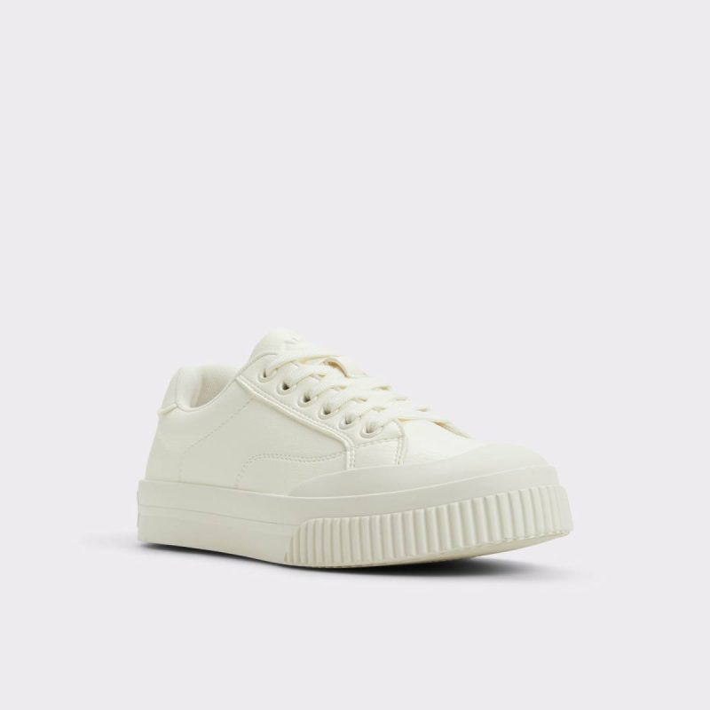 Women Greenacre White Women's Low Top Sneakers Aldo White Sneakers - Image 4