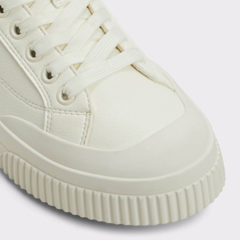 Women Greenacre White Women's Low Top Sneakers Aldo White Sneakers - Image 5