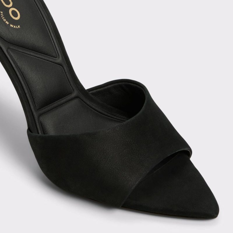 Women Heels Aldo Other Black Seashella Other Black Women's Heeled Mules - Image 5
