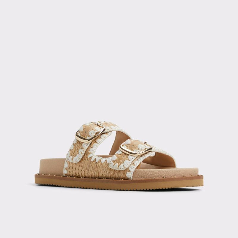 Women Kravis Open Natural Women's Footbed Sandals Aldo Sandals Open Natural - Image 5