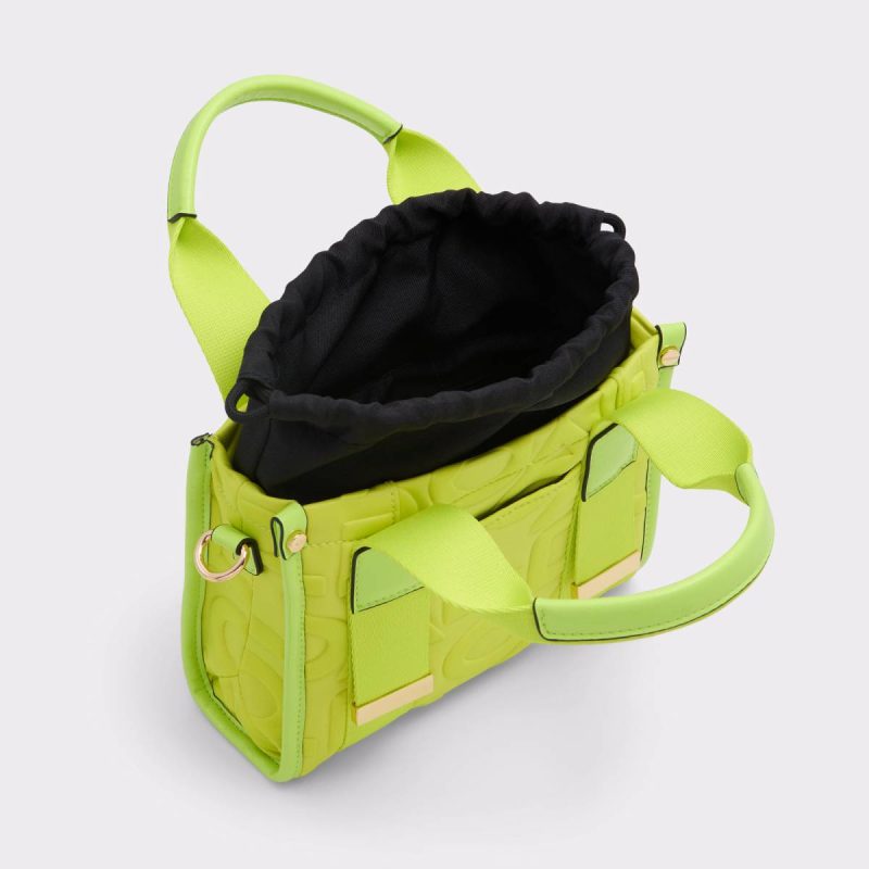 Women Lime Green Tote & Satchel Bags Minieviex Lime Green Women's Tote & Satchel Bags Aldo - Image 3