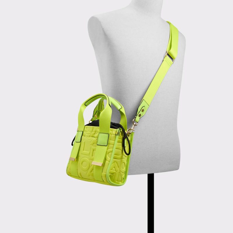 Women Lime Green Tote & Satchel Bags Minieviex Lime Green Women's Tote & Satchel Bags Aldo - Image 4
