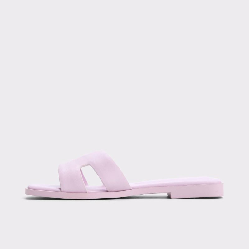 Women Sandals Aldo Light Purple Itsandal Light Purple Women's Flat Sandals - Image 3