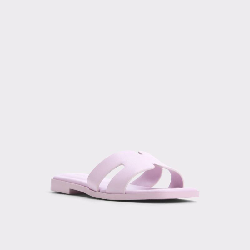 Women Sandals Aldo Light Purple Itsandal Light Purple Women's Flat Sandals - Image 4