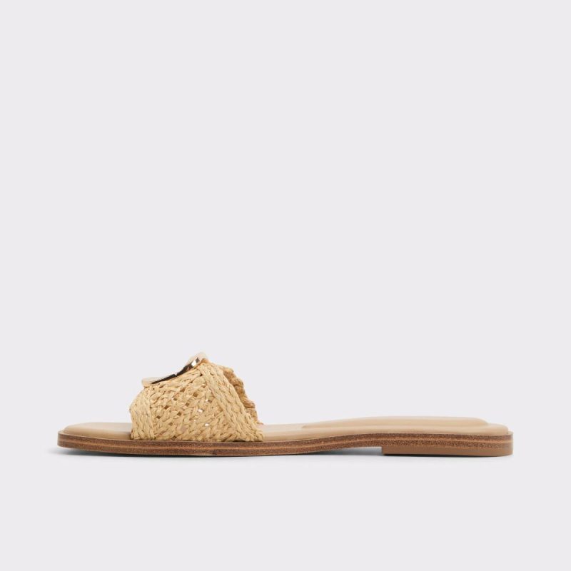 Women Sandals Tidella Natural Women's Flat Sandals Natural Aldo - Image 3