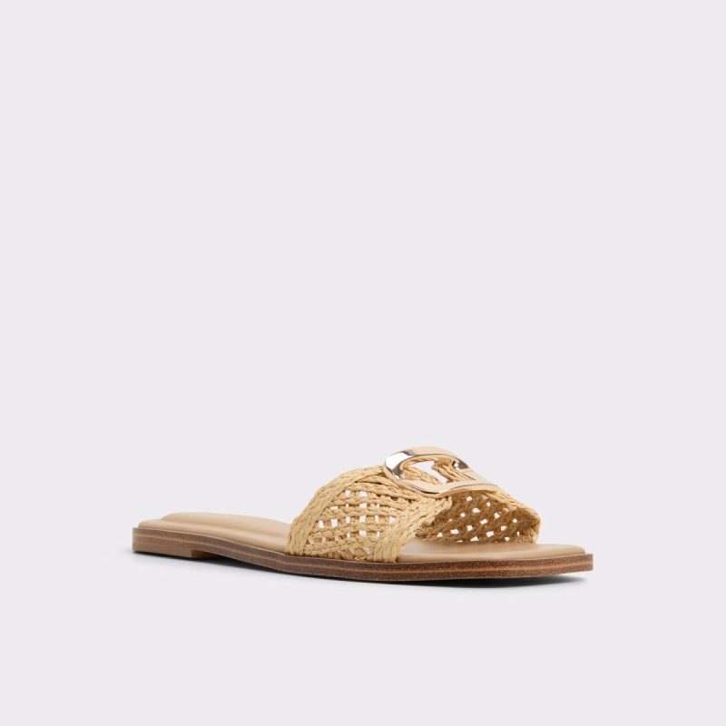 Women Sandals Tidella Natural Women's Flat Sandals Natural Aldo - Image 4