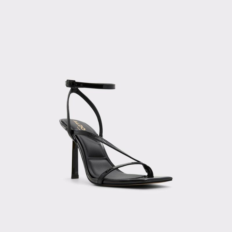 Women Scintilla Black Women's Strappy Sandals Sandals Aldo Black - Image 4