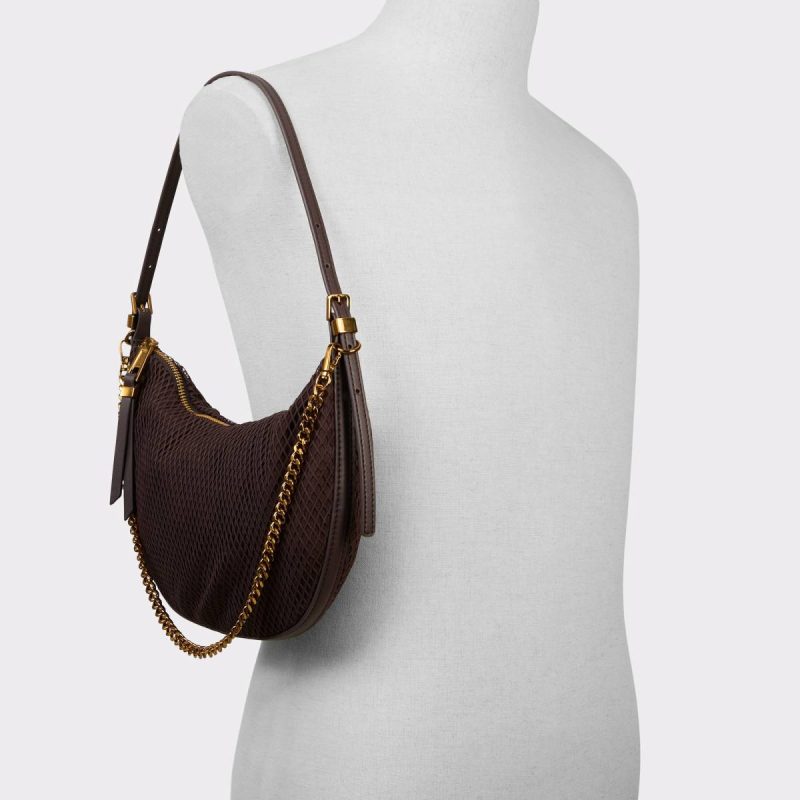 Women Shoulder Bags Aldo Brown Gaiamaex Brown Women's Shoulder Bags - Image 5