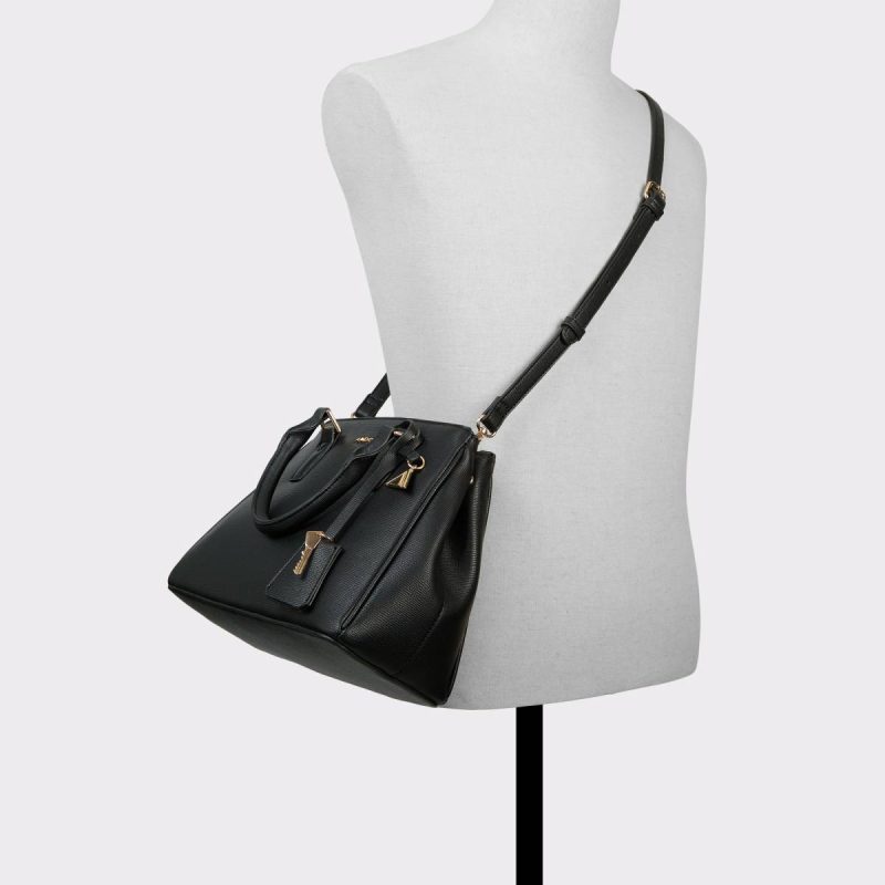 Women Top Handle Bags Aldo Black Chozen Black Women's Top Handle Bags - Image 4