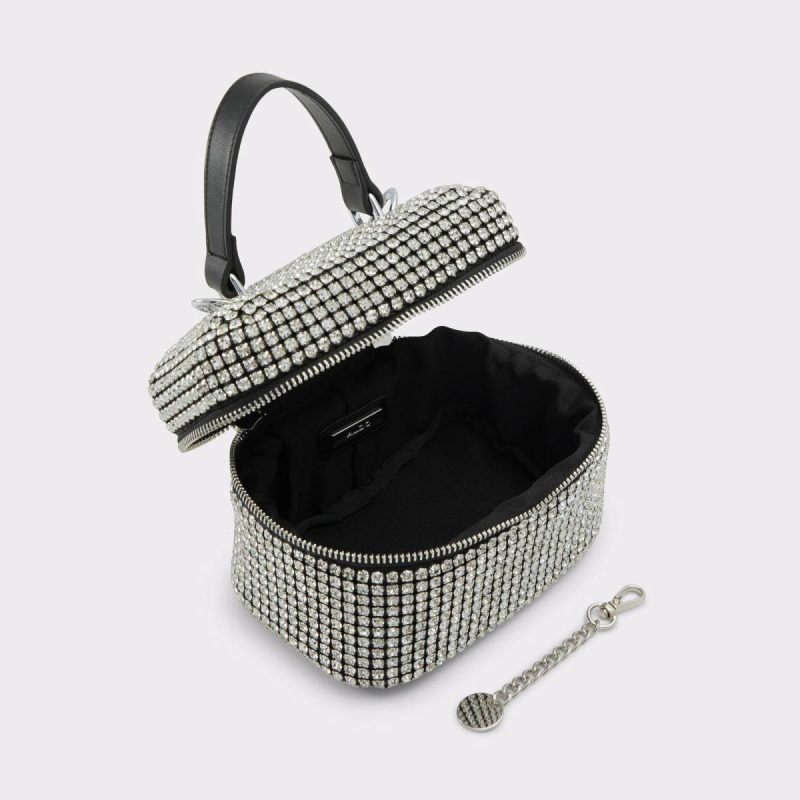 Women Top Handle Bags Silver/Clear Multi Teeax Silver/Clear Multi Women's Top Handle Bags Aldo - Image 3
