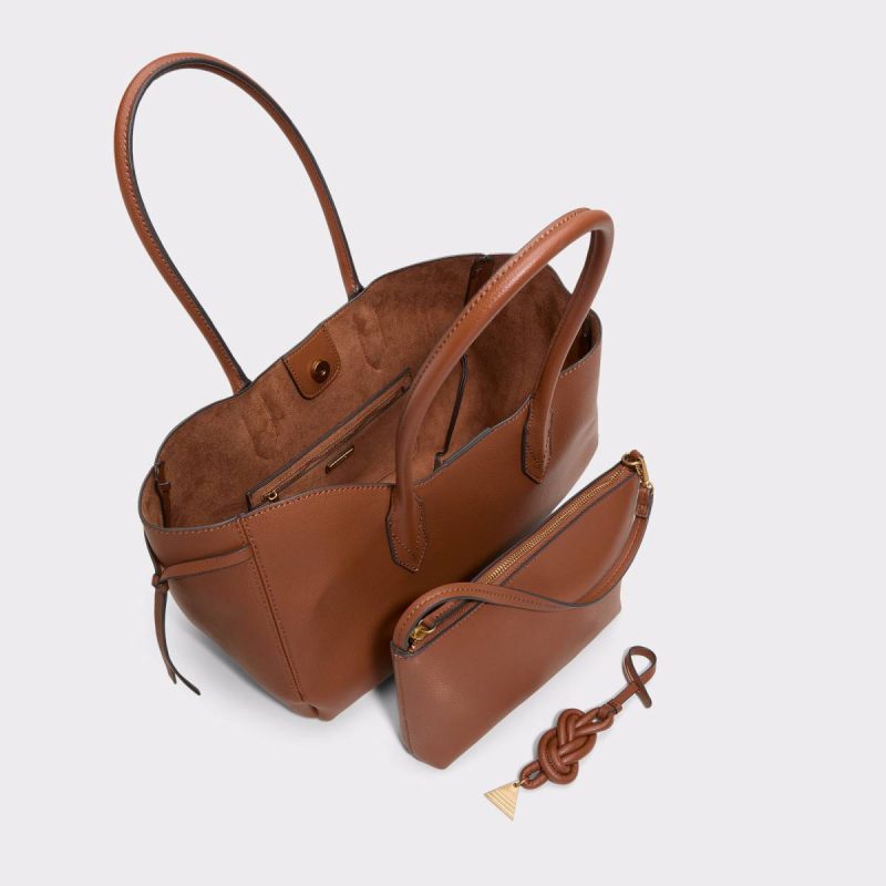 Women Tote & Satchel Bags Cognac Kkorinnex Cognac Women's Tote & Satchel Bags Aldo - Image 3