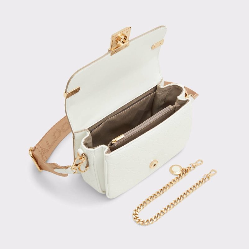 Women White Aldo Dallannax White Women's Crossbody Bags Crossbody Bags - Image 3