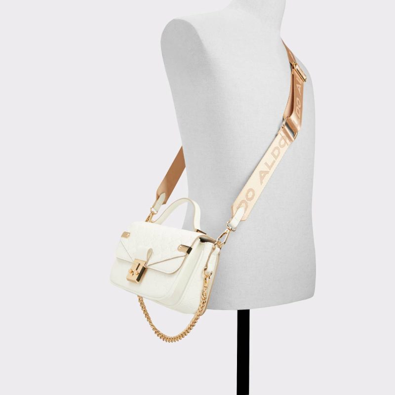 Women White Aldo Dallannax White Women's Crossbody Bags Crossbody Bags - Image 4