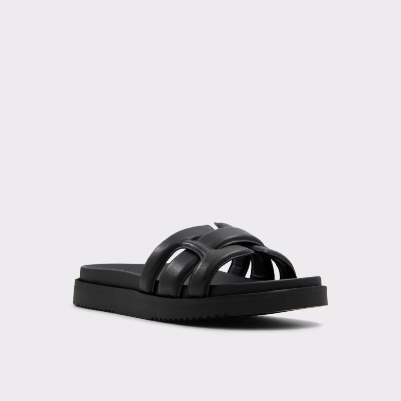 Women Wylalaendar Other Black Women's Flat Sandals Other Black Sandals Aldo - Image 4