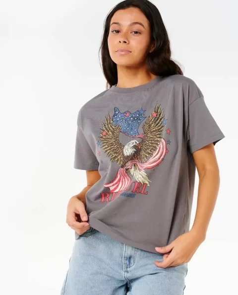 4Th Of July Relaxed Tee Tees & Tanks Women Rip Curl