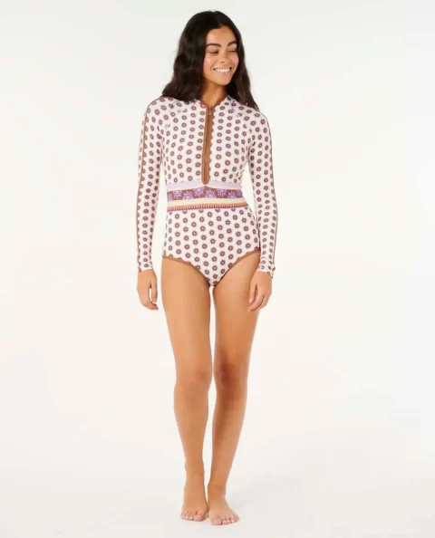 Amare Long Sleeve Upf Surfsuit Women Rip Curl Surf Suits - Image 4