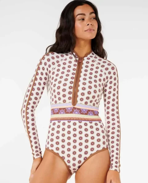 Amare Long Sleeve Upf Surfsuit Women Rip Curl Surf Suits