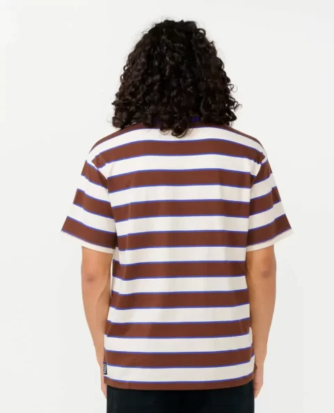 Archive Supercomp Stripe Tee Mens Tees & Tanks Rip Curl - Image 3