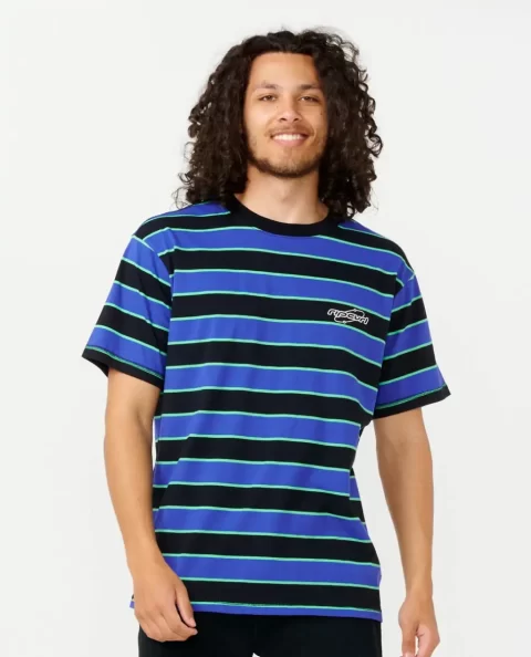 Archive Supercomp Stripe Tee Tees & Tanks Rip Curl Mens
