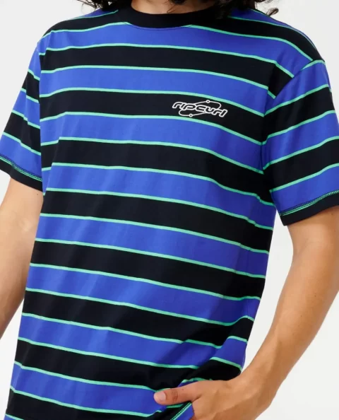 Archive Supercomp Stripe Tee Tees & Tanks Rip Curl Mens - Image 5