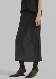 Aylin Sheer Socks - Black The Frankie Shop Socks & Tights Women Black - Image 3