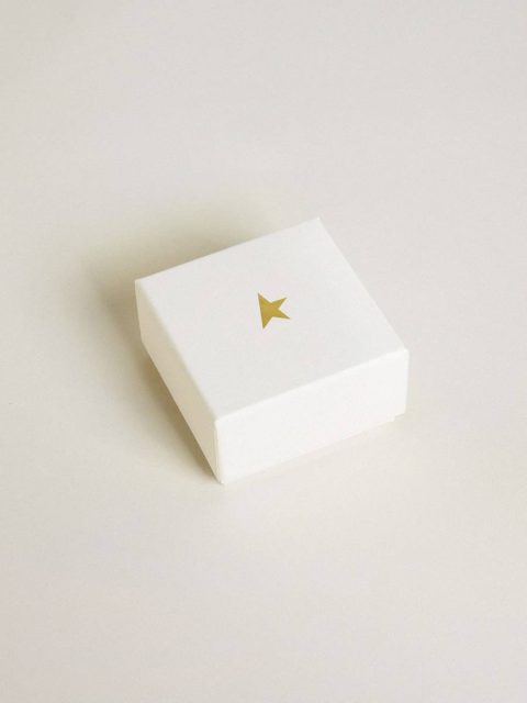 Bag Accessories Letter M Charm In Gold-Colored Brass With Crystals Gold Women Golden Goose - Image 3