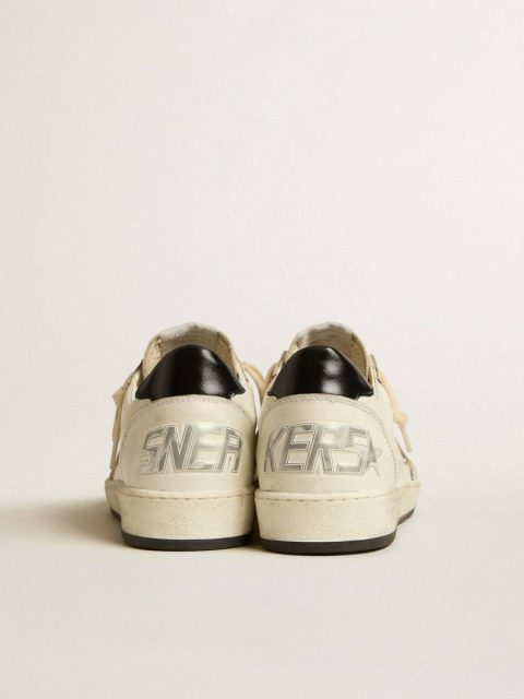 Ball Star Women Women’s Ball Star With Leopard-Print Star Embellished With Swarovski Crystal Golden Goose White - Image 5
