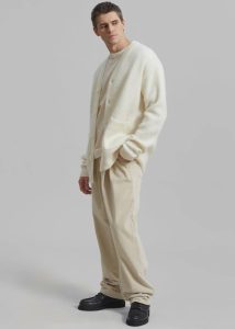 Beige Camden Corduroy Pants - Cream Men Bottoms The Frankie Shop - Image 3