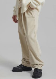Beige Camden Corduroy Pants - Cream Men Bottoms The Frankie Shop - Image 4