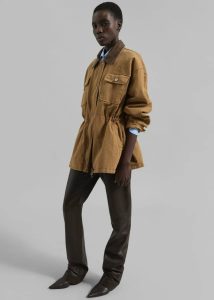 Beige Outerwear Coblen Barn Jacket - Camel The Frankie Shop Women - Image 2